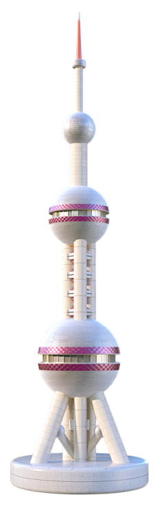 东方明珠好久修建的