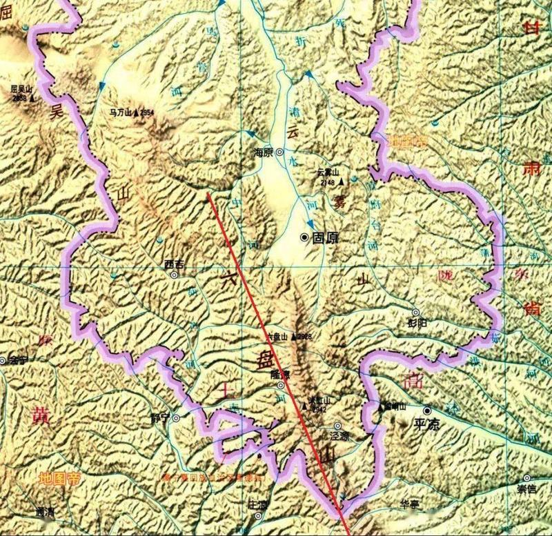 六盘山属于祁连山山脉吗