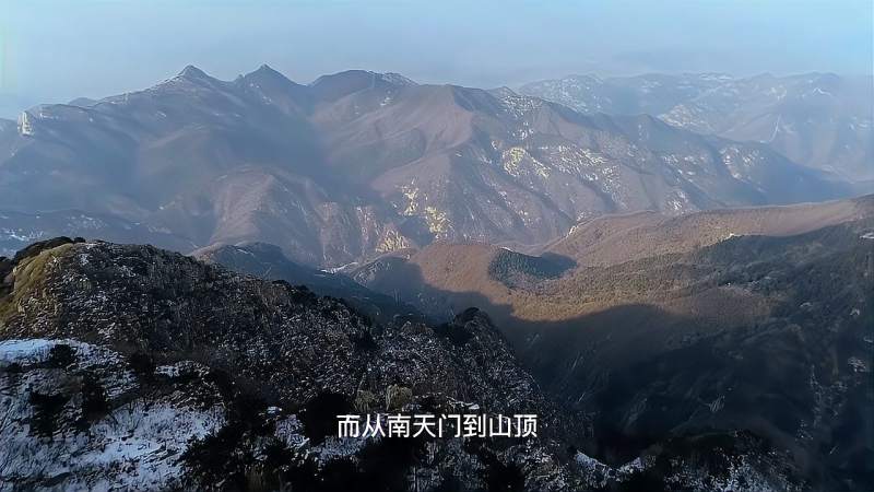 南天门是泰山的一半吗