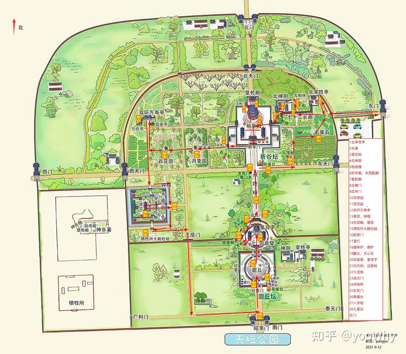 天坛地坛离得近吗