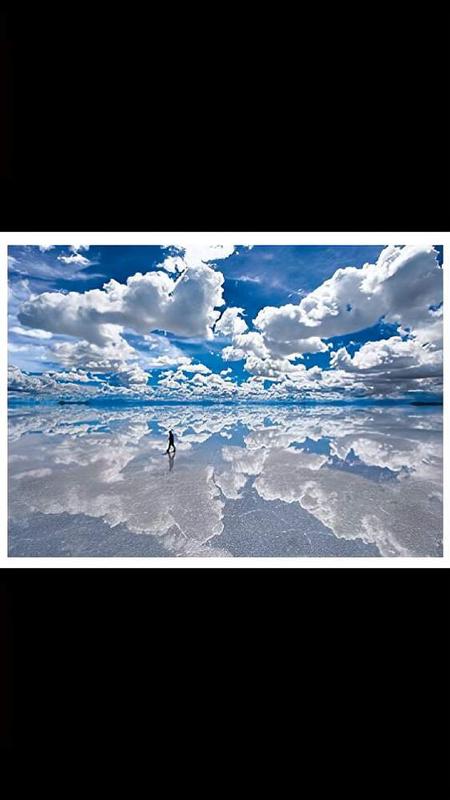 天空之境盐湖
