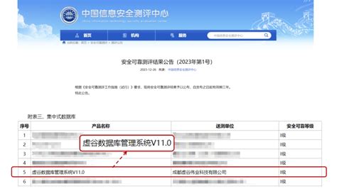 安全可靠测评等级