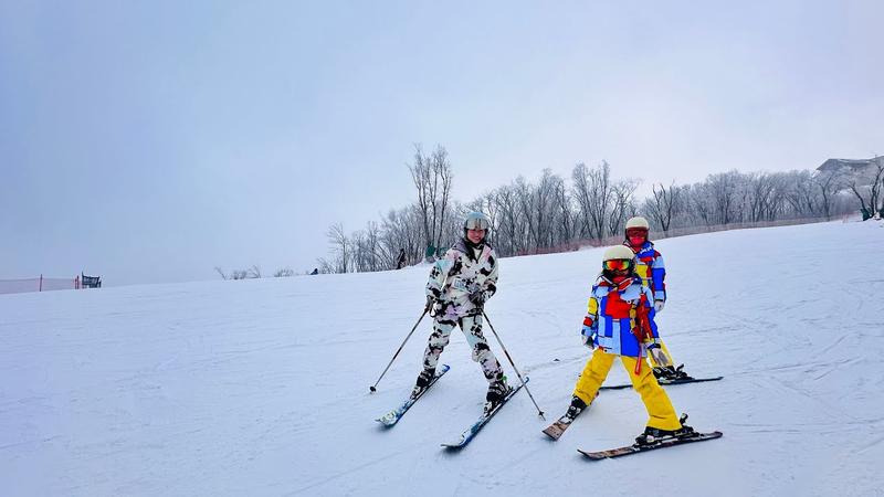 松花湖滑雪场雪道图高清