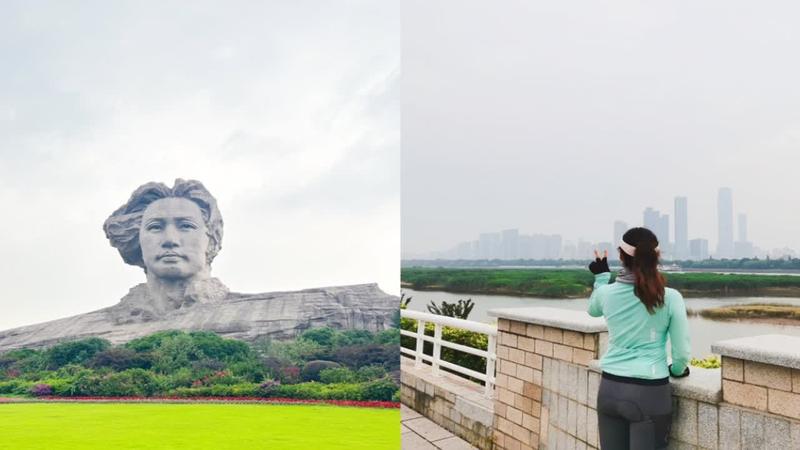 橘子洲毛爷爷雕像