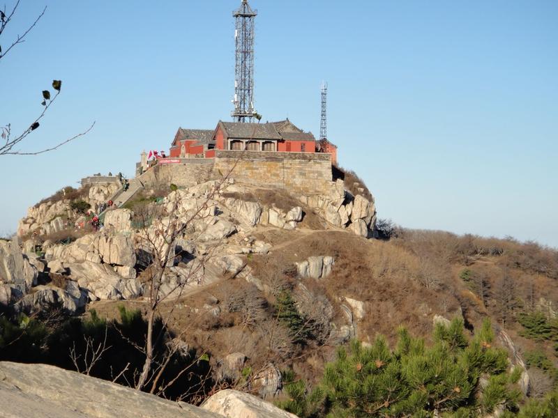 泰山玉皇顶海拔多少米