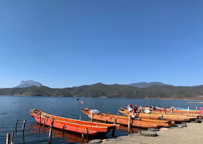 泸沽湖大落水村
