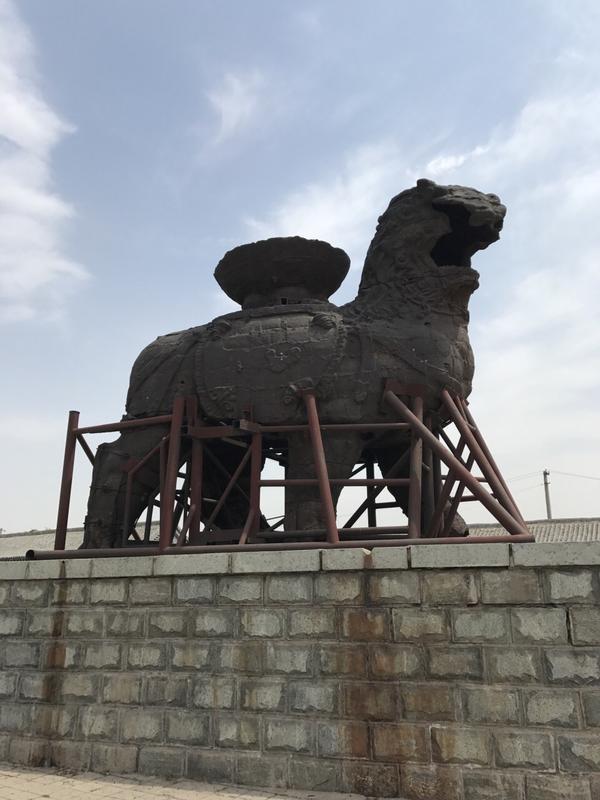 狮城公园铁狮子简介