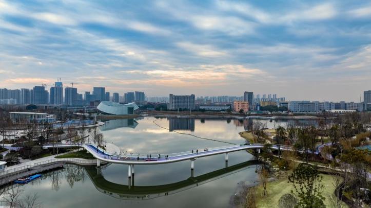 玉湖公园景色的介绍