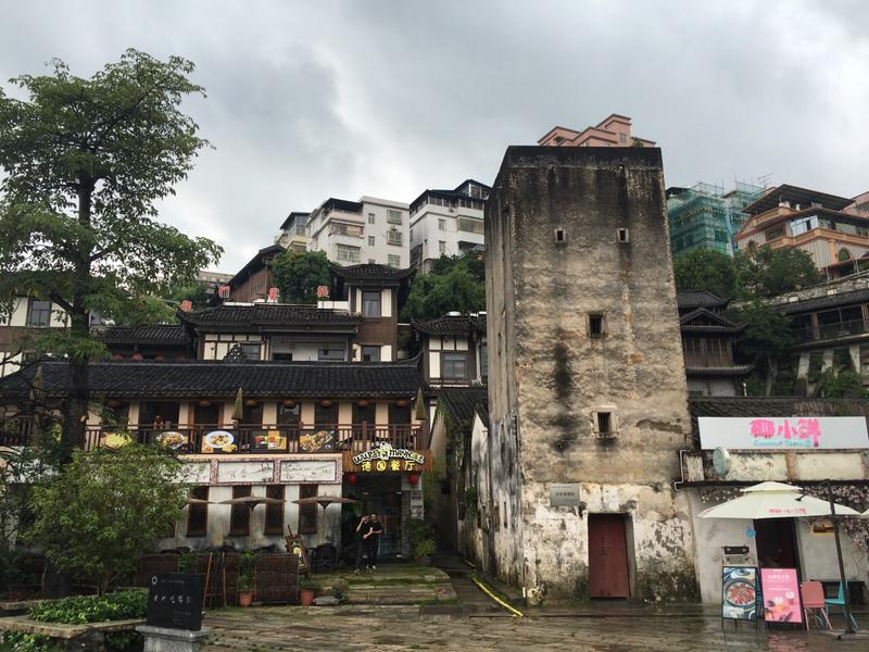 甘坑古镇图片