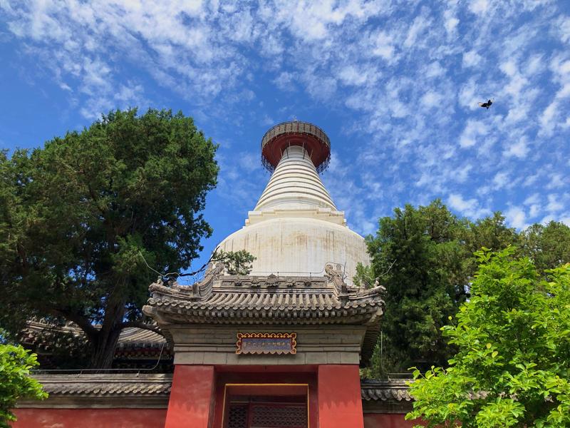 般若寺白塔唯美介绍