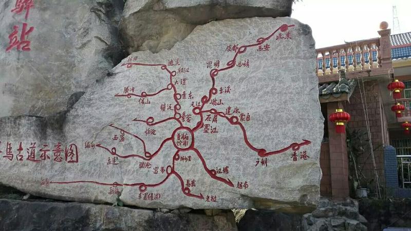 茶马古道全程路线图