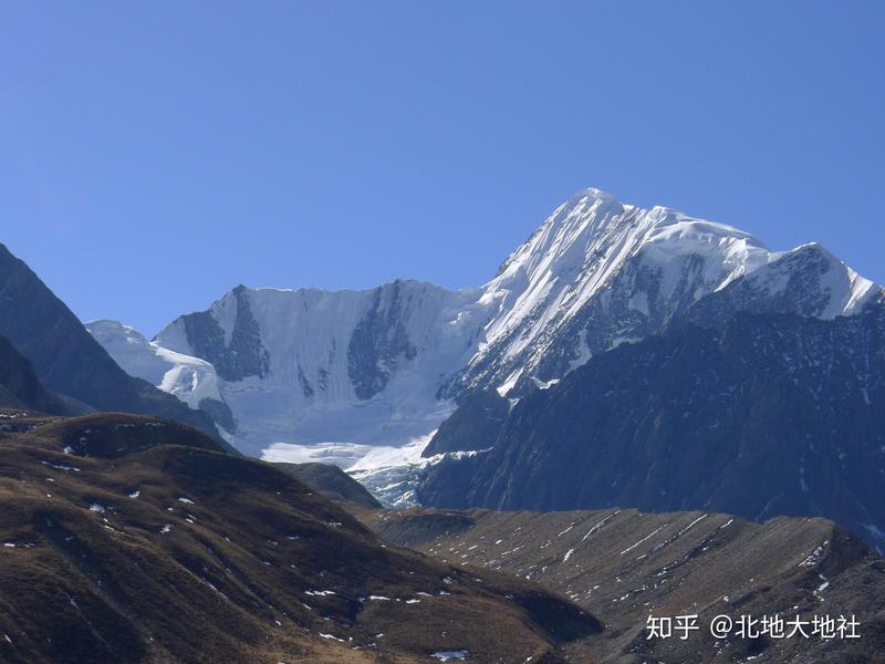 贡嘎雪山图片