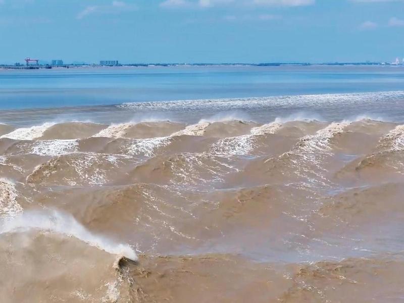 钱塘江今天几点涨潮