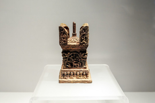 阿育王塔出土照片